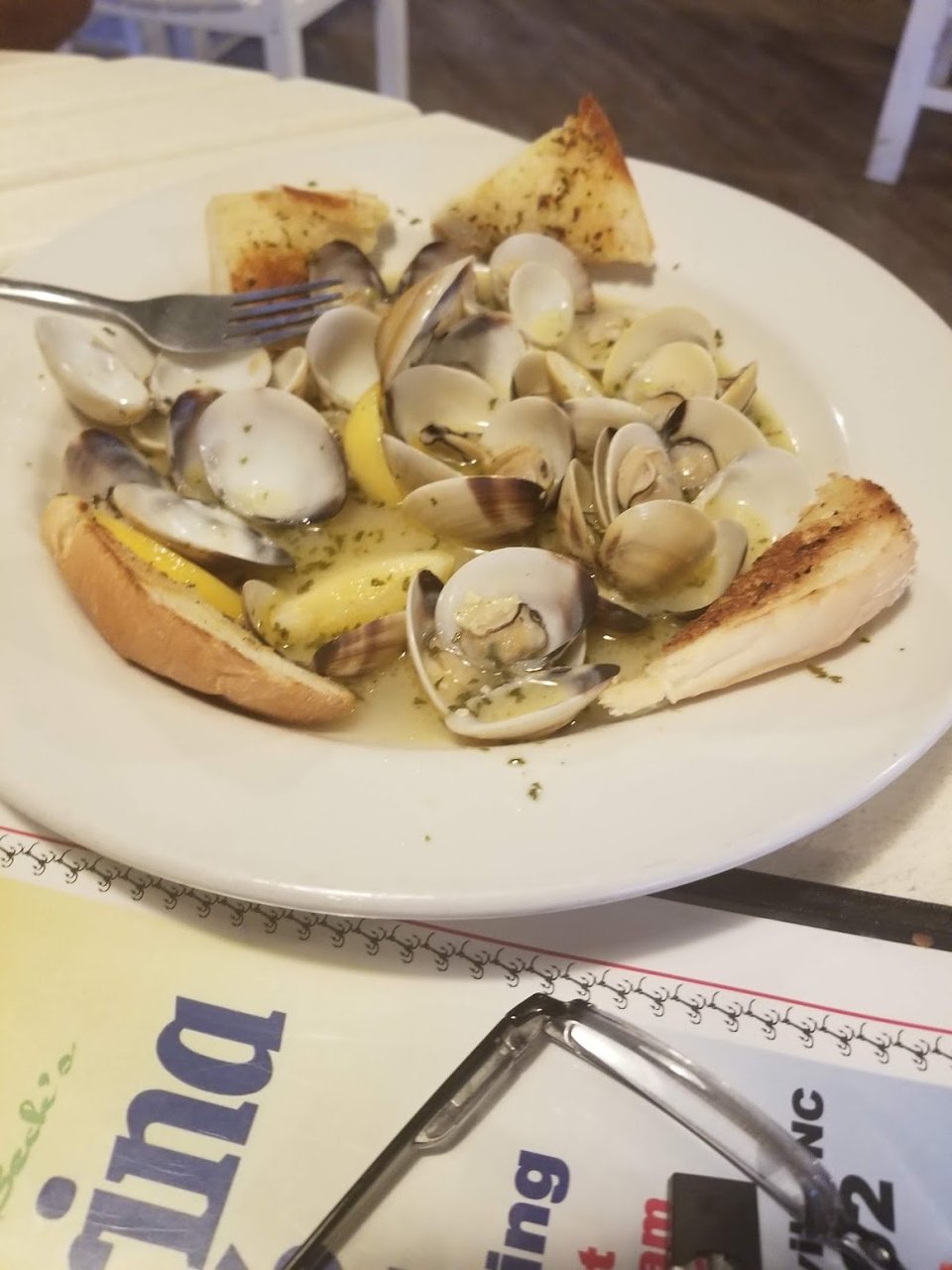 Steamed Clams